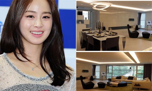 Kim Tae Hee hiện sống trong biệt thự 530 mét vuông trị giá gần 90 tỷ đồng tại thủ đô Seoul. Ngôi nhà của người đẹp được thiết kế theo phong cách hiện đại và tọa lạc tại khu biệt thự cao cấp UN Village.  